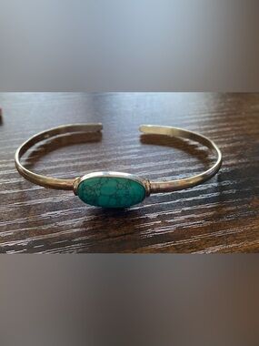 SOLD! Turquoise Cuff Bracelet Set In 925 Sterling Silver